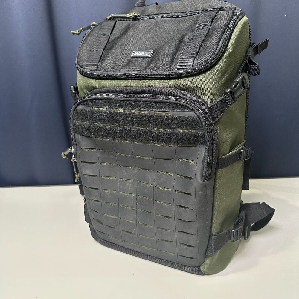 Think Tank DarkLight 20L Tactical Camera Backpack Montane Green w/ Rain Cover
